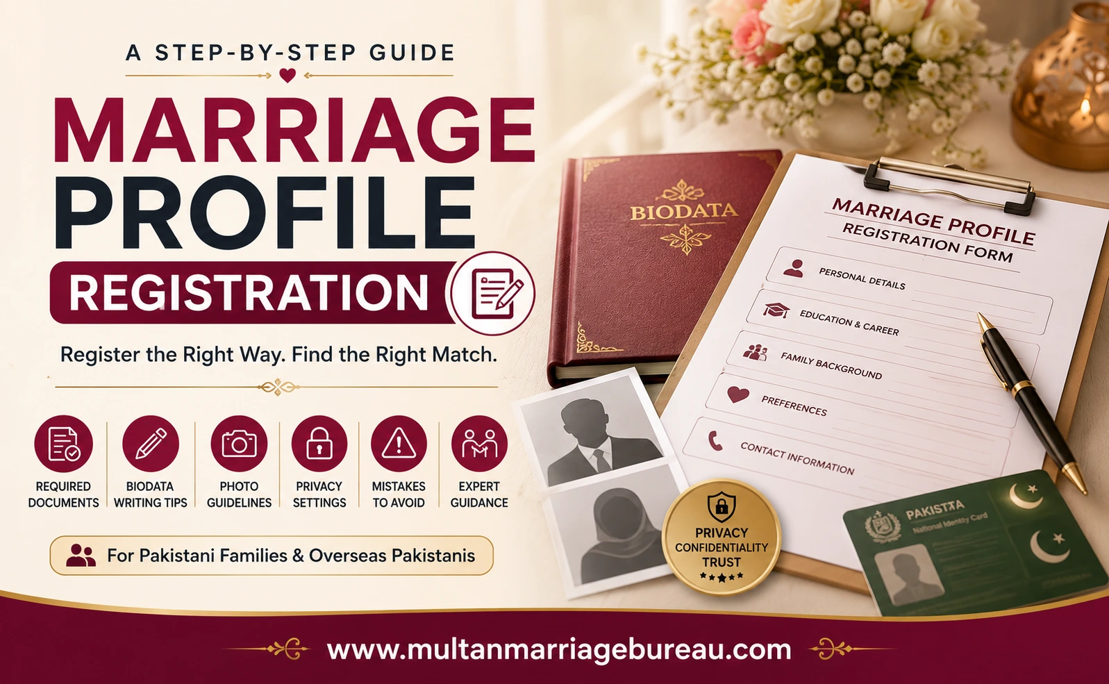 Marriage Profile Registration