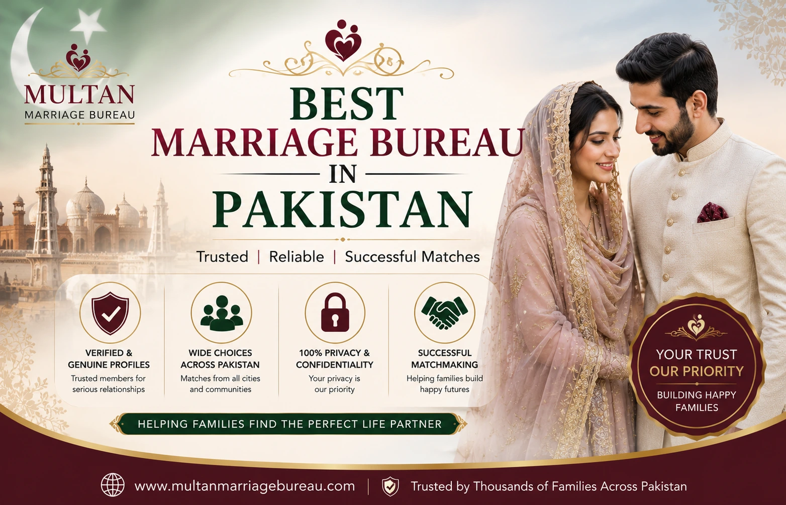 Best marriage Bureau in Pakistan