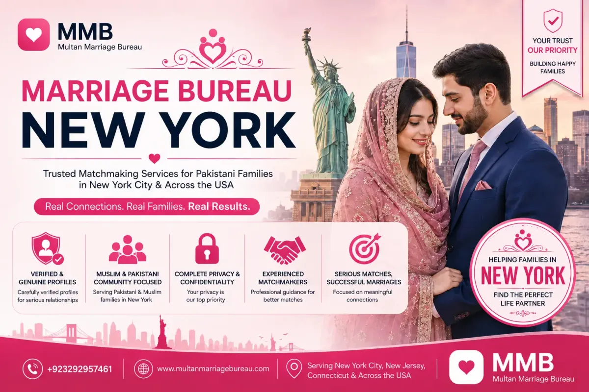 Marriage Bureau New York — Multan Marriage Bureau blog cover image