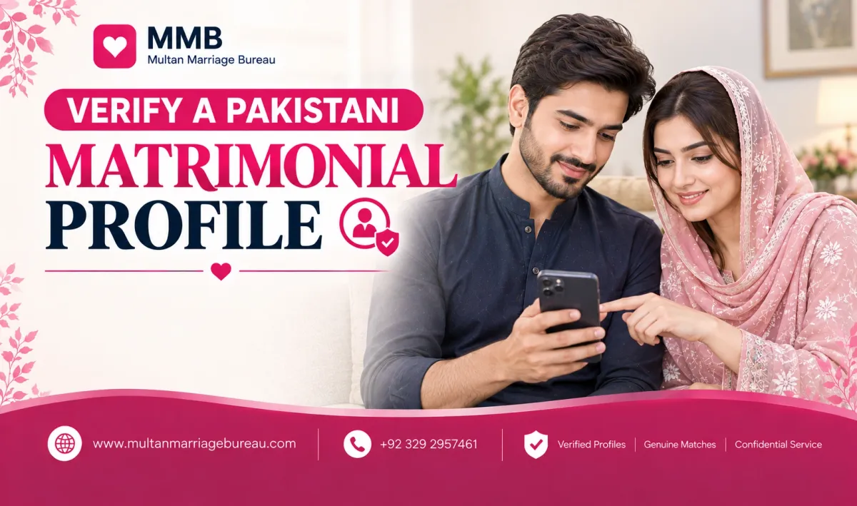 Verify a Pakistani Matrimonial Profile